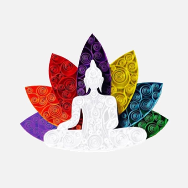 Quilling Paper Art Lotus Buddha Gallery - Detail