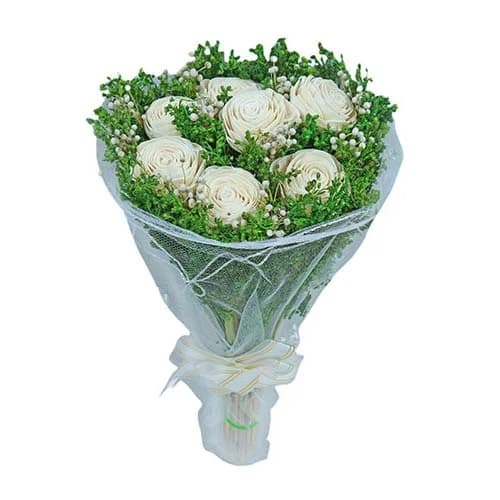 Small Lotus Rose Flower Bunch