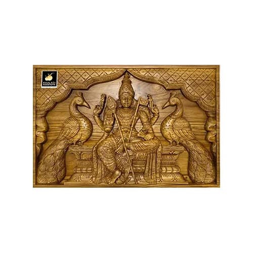 Lord Murugan Wall Panel Gallery - Detail