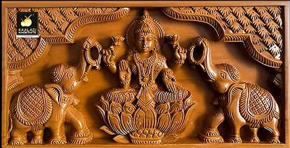 Wooden Elephant Craft