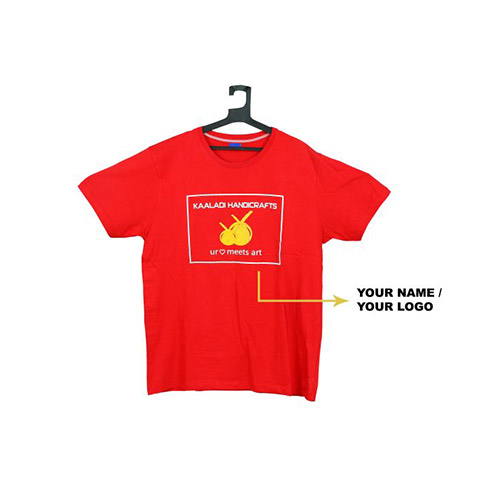 Custom Round Neck Cotton T Shirt