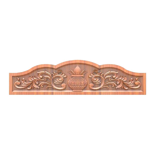 Flowers with Kumbam Wooden Panel