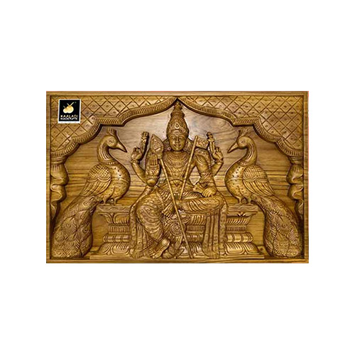 Lord Murugan Wall Panel